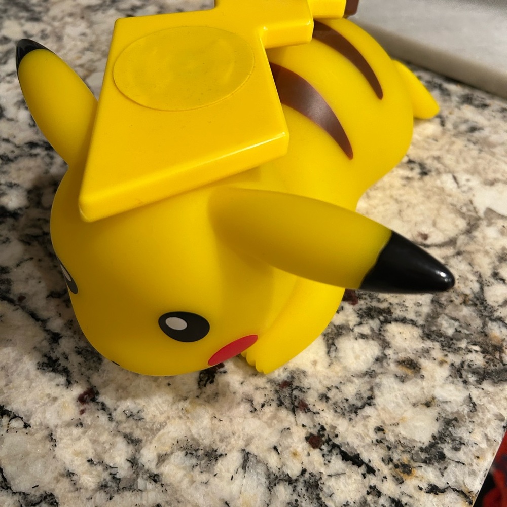 Yellow Pikachu Bird Toy